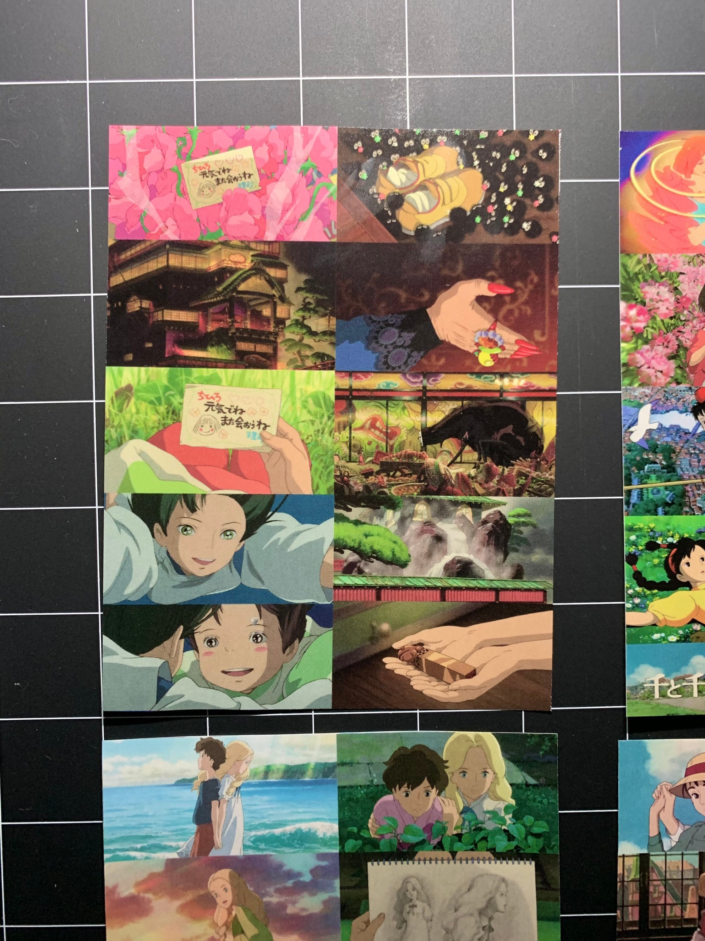 Studio Ghibli Sticker Stationery Set / Mini Sticker Set Etsy