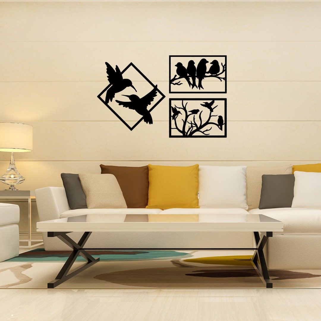 Flying Birds Metal Wall Art Freedom Peace Hope Opportunity Etsy