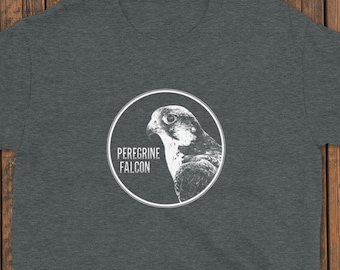 Peregrine Falcon Portrait Raptor Bird Shirt