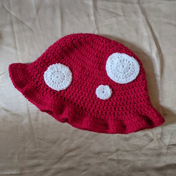 PATTERN Crochet Mushroom Tulip Hat - Etsy