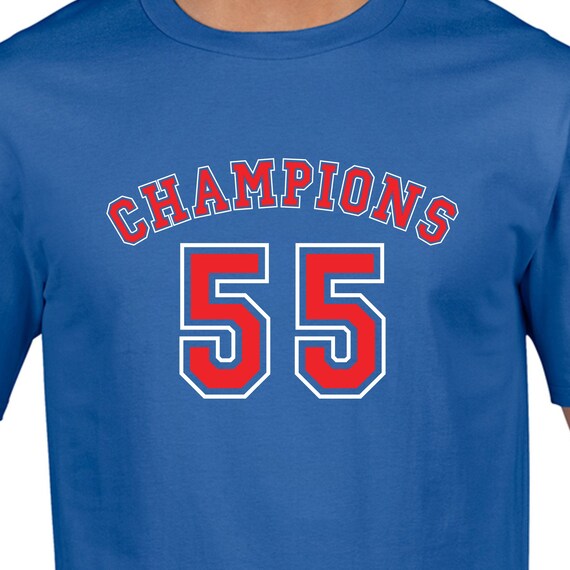 rangers 55 champions tshirt