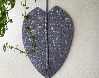 MACRAME LEAF | Wall Decor