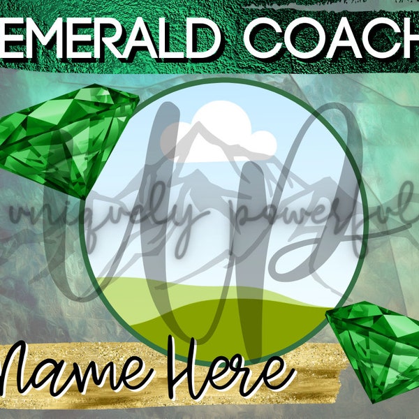 Emerald Coach Graphic