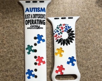 Correa de reloj de concienciación sobre el autismo *Solo archivo* svg, png, jpeg, pdf