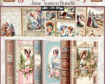 Jane Austen Mini Journal Bundle: Regency Ephemera (Digital Download)