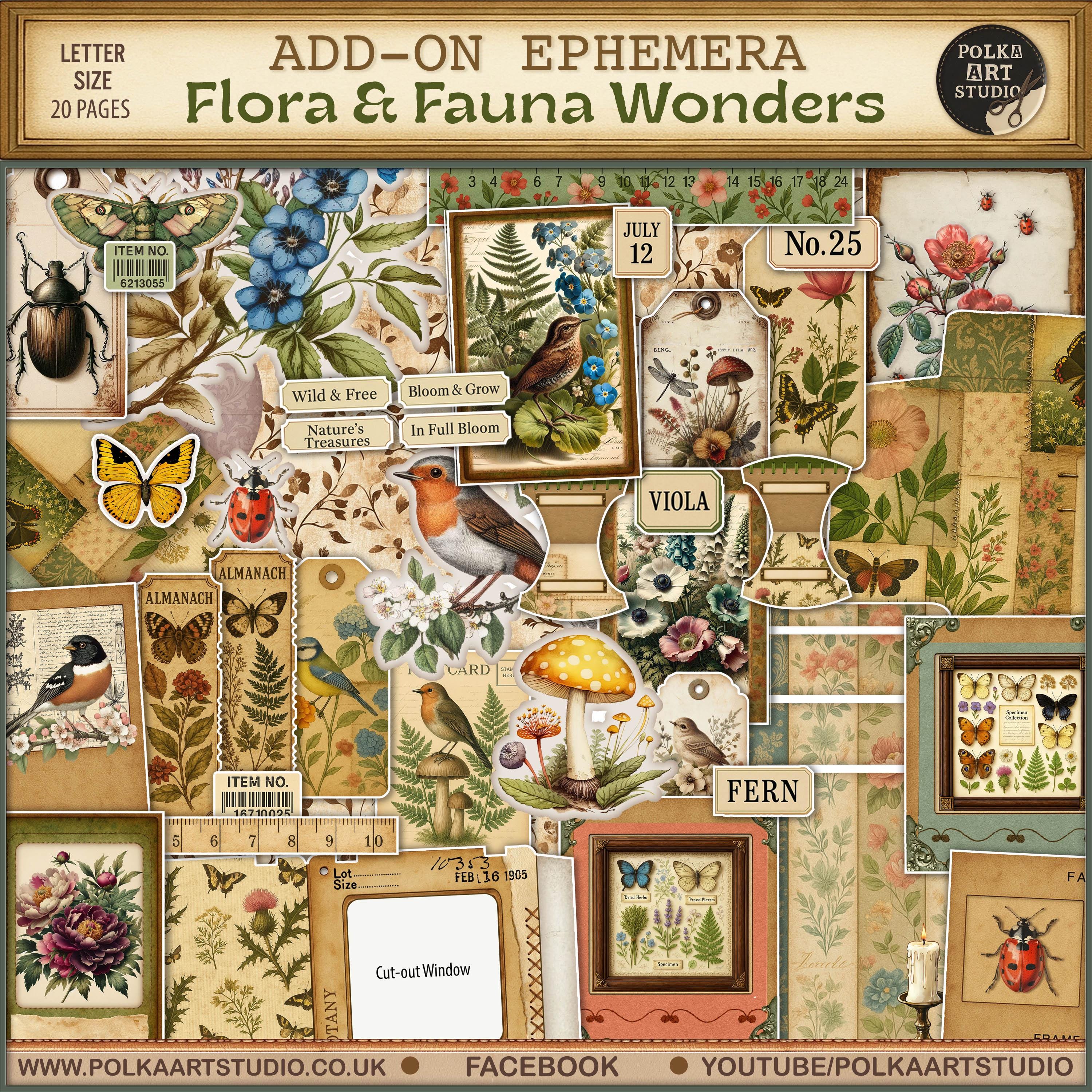 Flora and Fauna - Etsy