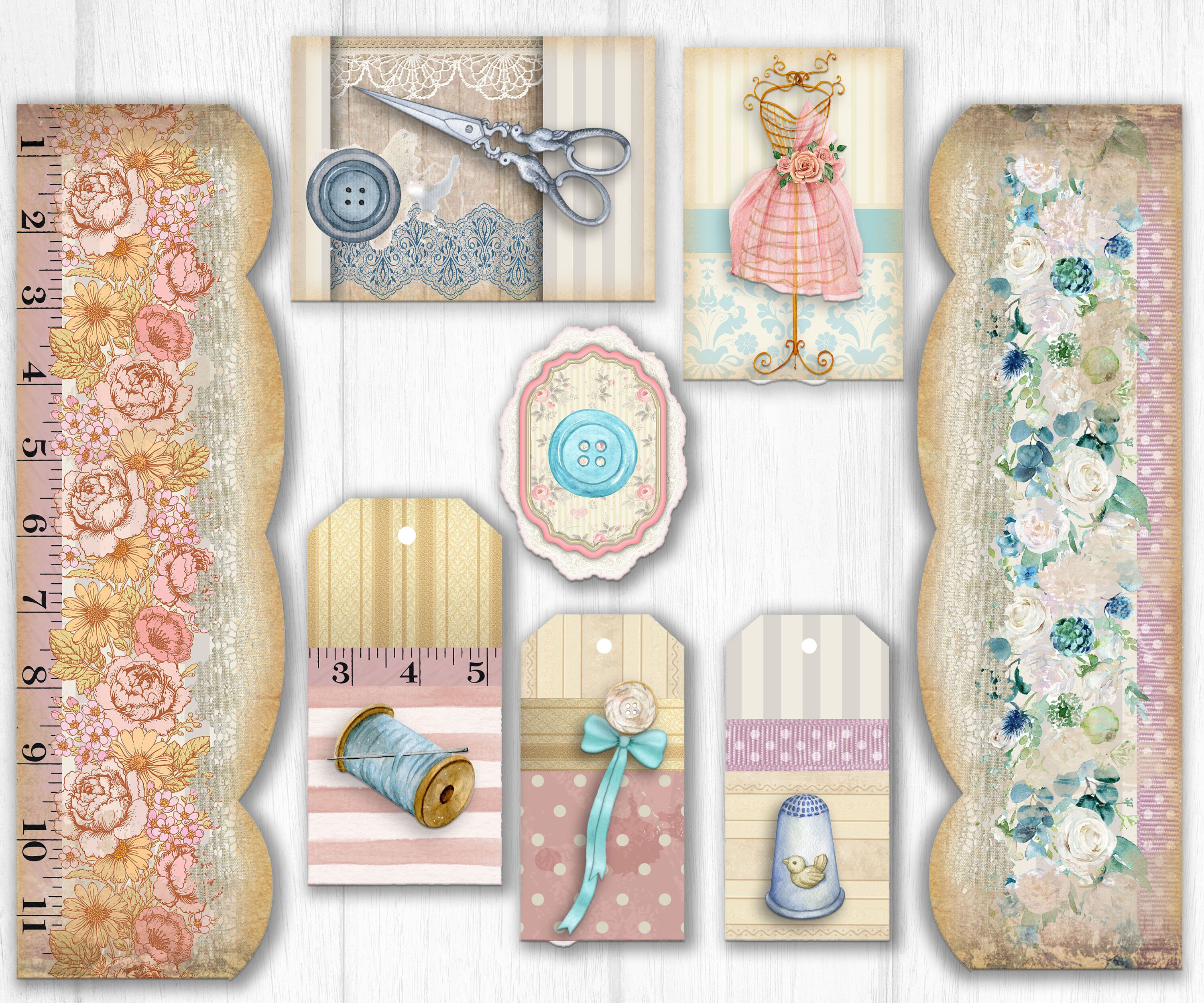 The Complete Embellishments Kit my Sewing Etsy