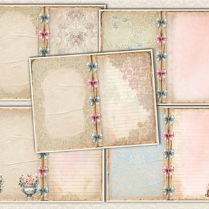Junk Journal Digital Kit "the Victorians" Printable Vintage Shabby Chic ...