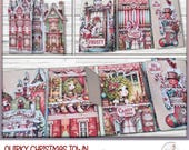 Christmas Town Junk Journal: Quirky Folding Folio (Digital Download)