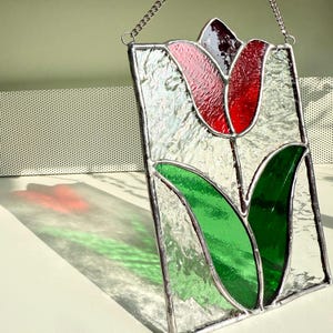 Tulip Sun Catcher, Window Decor, Home Decor, Perfect Gift, Flower