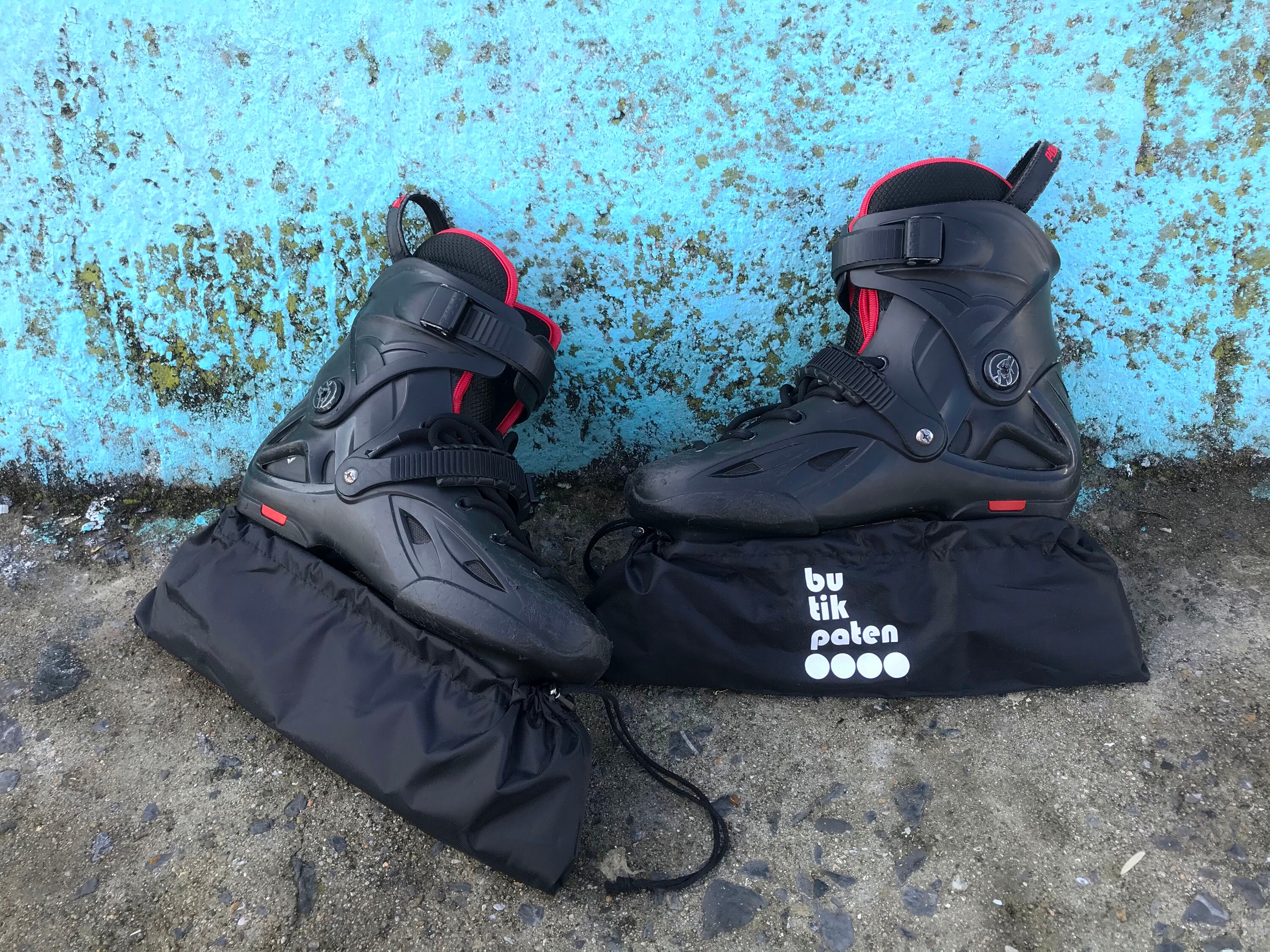 Inline Skate Wheels Cover Roller Blade Black Synthetic Fabric Etsy