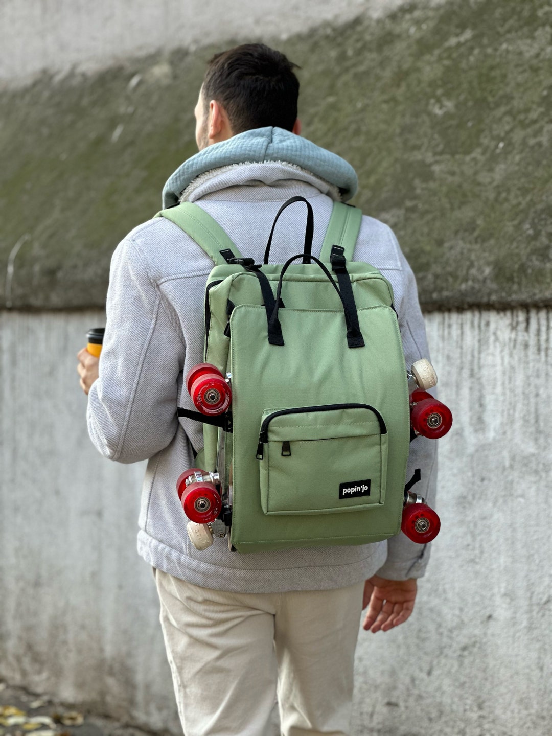 Roller Skate Multipurpose Bags - Black Green Yellow Blue