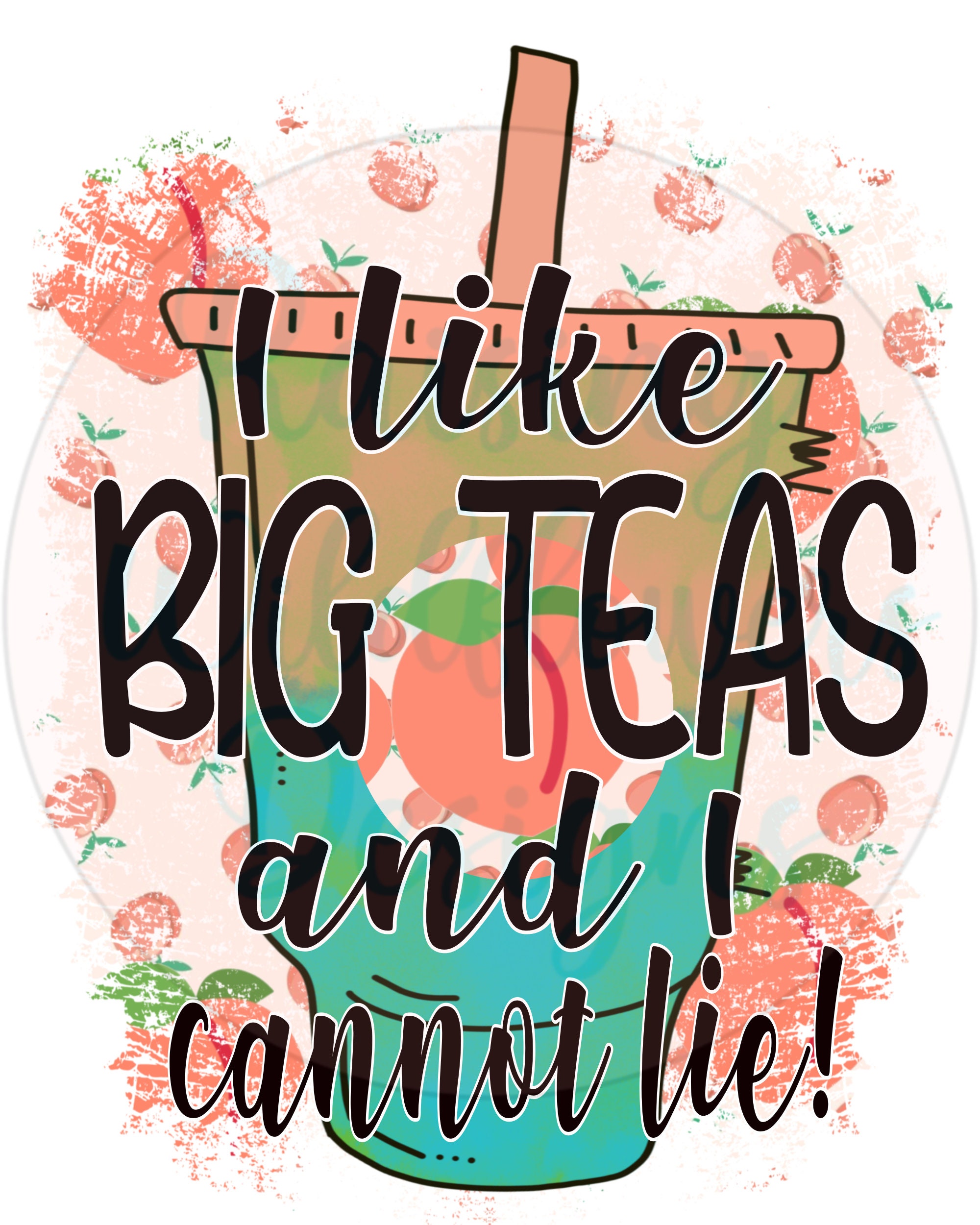 I like Big Teas loaded tea png Etsy