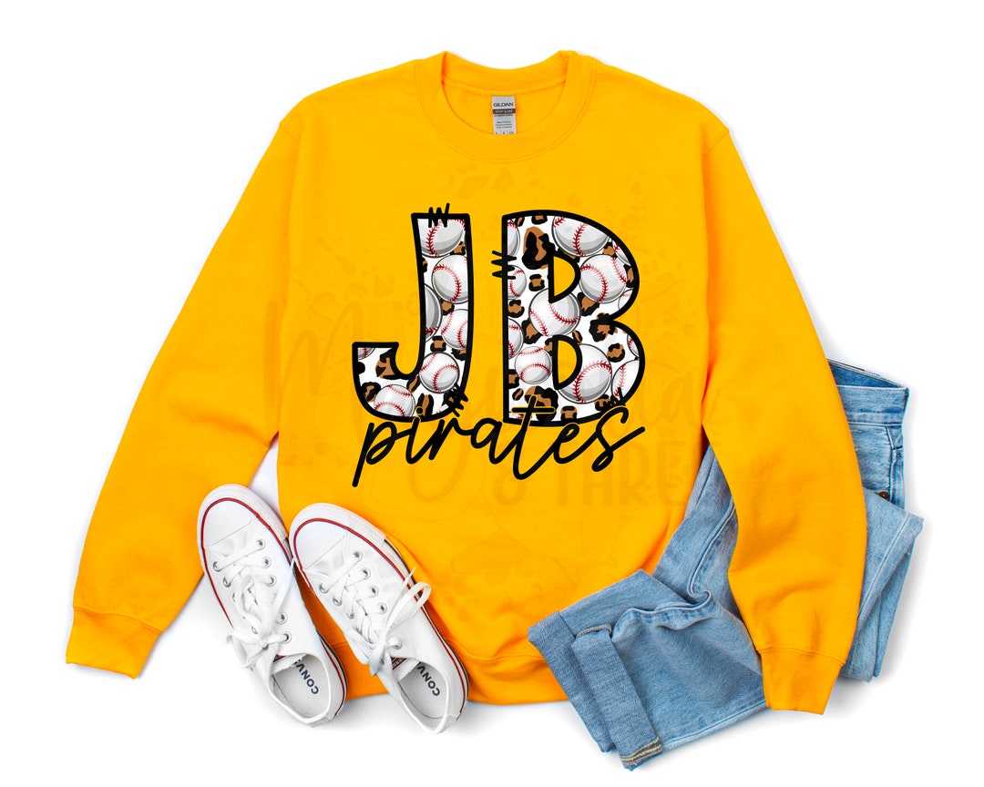 JB Pirates Leopard Baseball Png Etsy