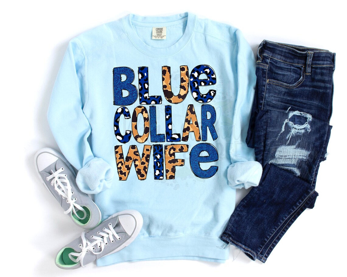 Blue Collar Wife Png - Etsy