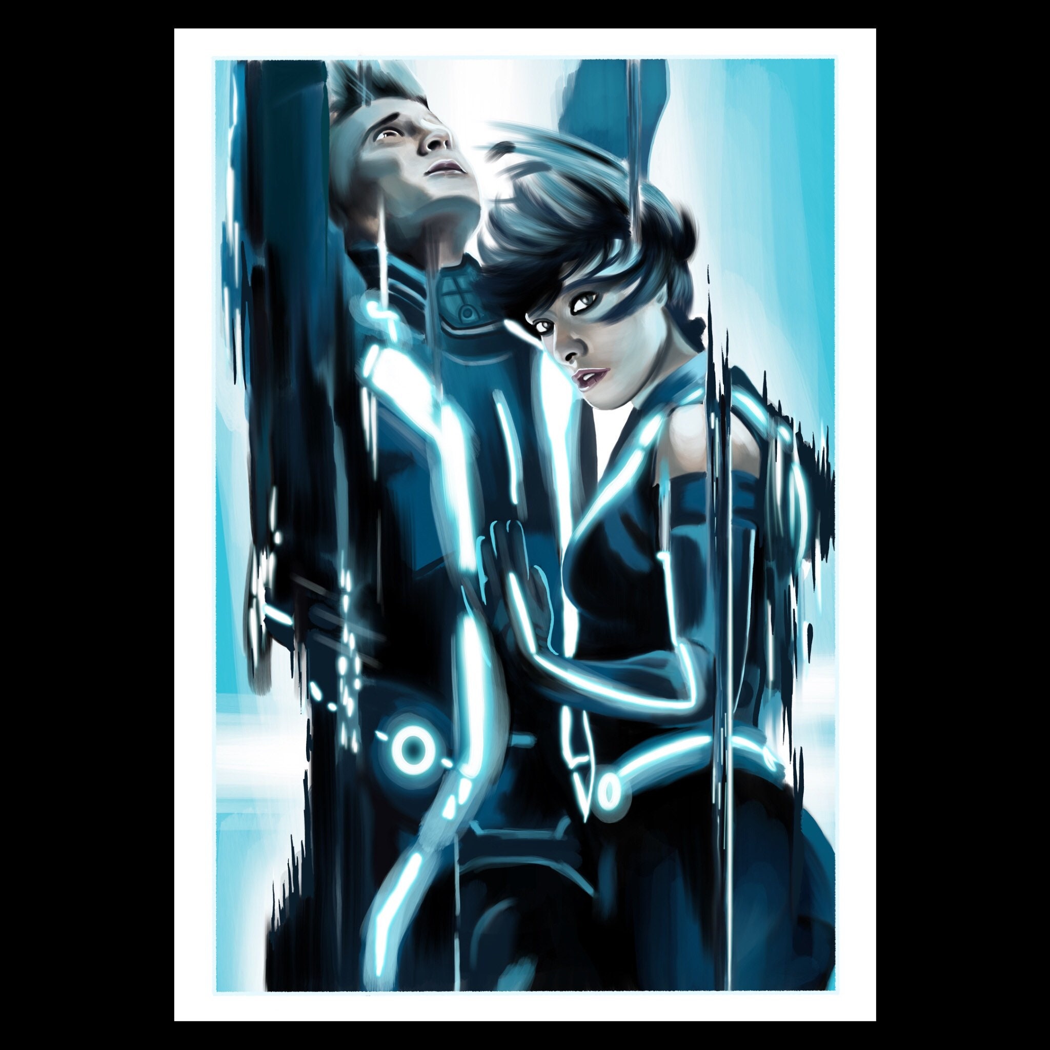 Tron Legacy Quorra Couch