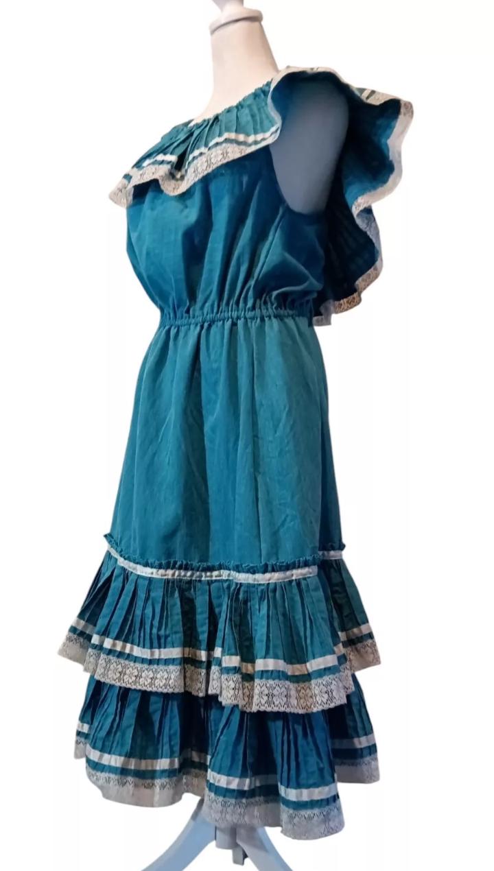 merida blue dress Merida V Neck Gown in Midnight Bouquet