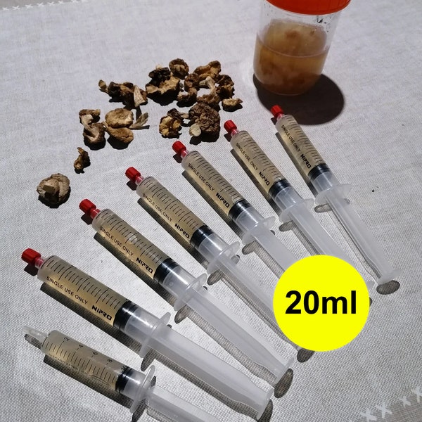 Liquid culture Mushrooms (different varieties) 20ml