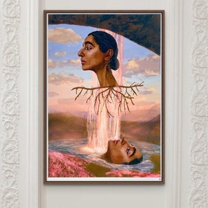 Surreal Reflections Fine Art Print 8.5x 11, 13x19 image 1