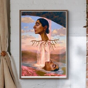 Surreal Reflections Fine Art Print 8.5x 11, 13x19 image 2