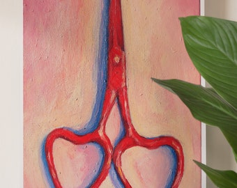 Scissoring | Fine Art Print | 8.5" x 11", 13”x19”