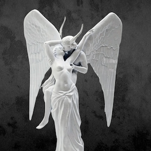 Lilith Statue – Baphomet & Gothic Decor 15 cm for Halloween, Witch Home Accessory, Occult Collectible, Dark Aesthetic