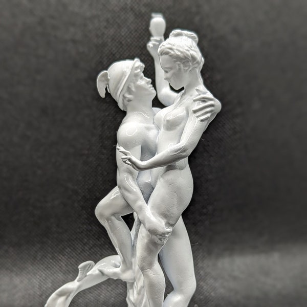 Wohndeko Antike Kunst Statue Amor und Psyche Deko Skulptur