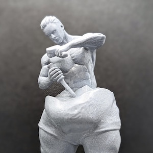 Decorative sculpture - Handcrafted self-care statue for stylish home decoration & motivation in resin - Decoration for your home