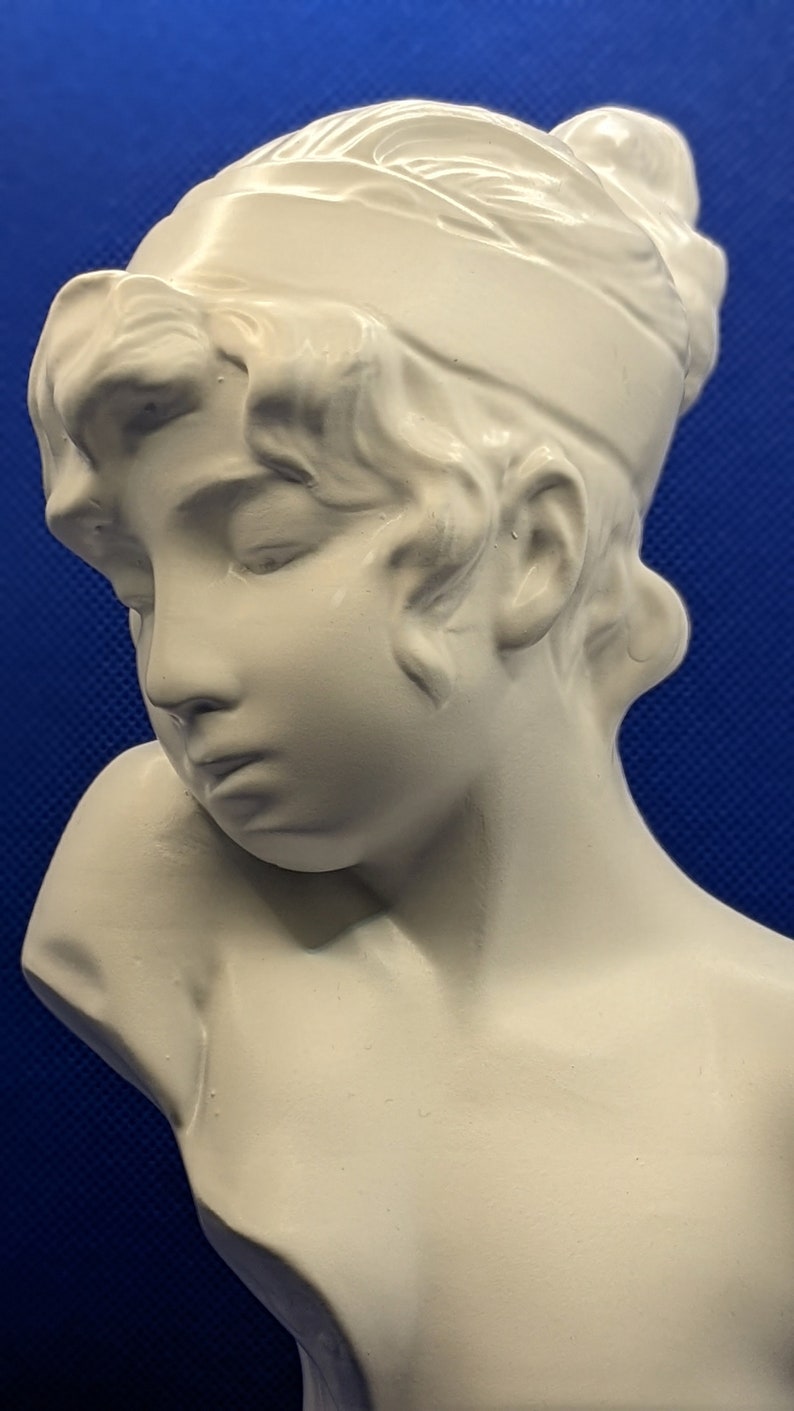 Bust of Sappho 3d Printed Greek Bust Home Decor Art Etsy