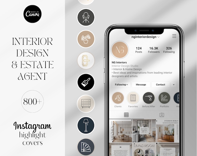 Home Renovation Instagram Highlight Covers, Construction Instagram ...