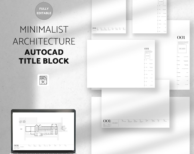 Pacchetto di modelli per cartiglio AutoCAD ISO A0-A4 - Layout DWG ...