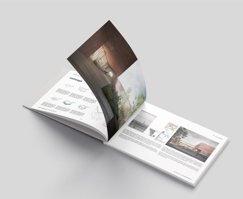 indesign portfolio template