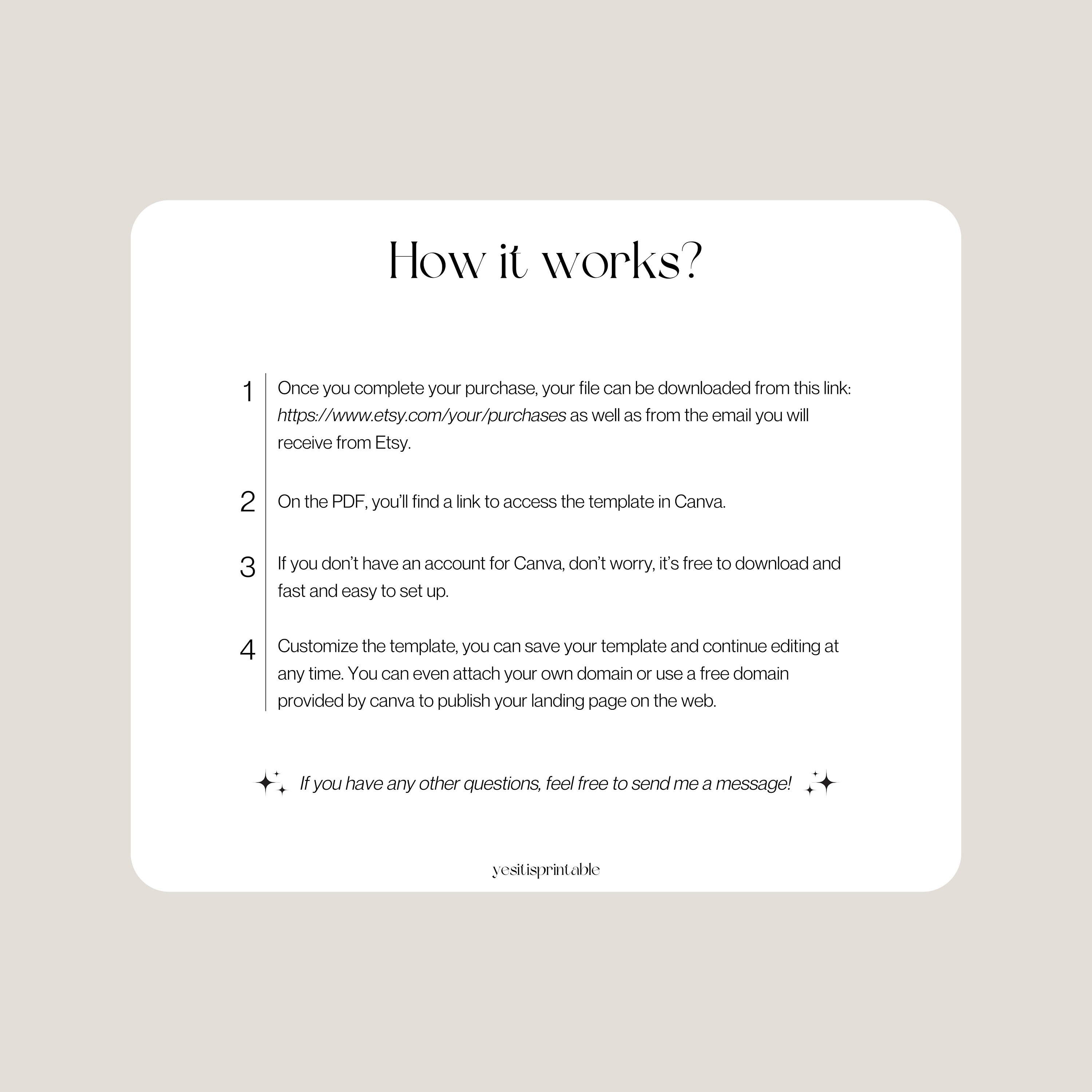 Interior Designer Website Template Canva | Aesthetic Website Template ...