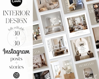 Interior Designers Instagram Story Template | Interior Design IG Story ...