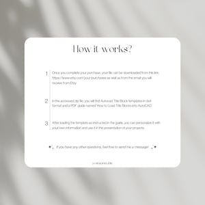 Minimalist Architect Title Block Templates | Autocad Title Block Template | Autocad Layout Template A4, A3, A2, Letter, Ledger, ArchC, ArchD image 7