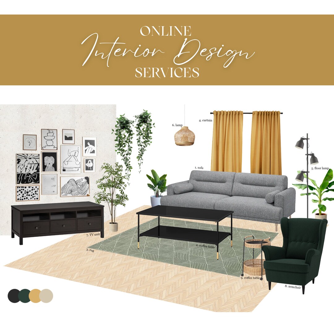 Interior Design Service, Interior Decorator, Design Board, Interior ...