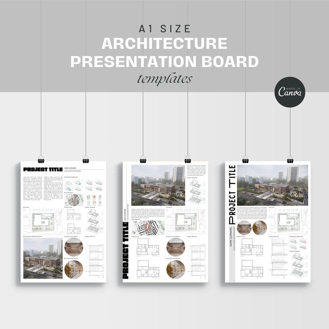 Presentation Boards with InDesign  Architecture design presentation, Presentation  board, Presentation board design