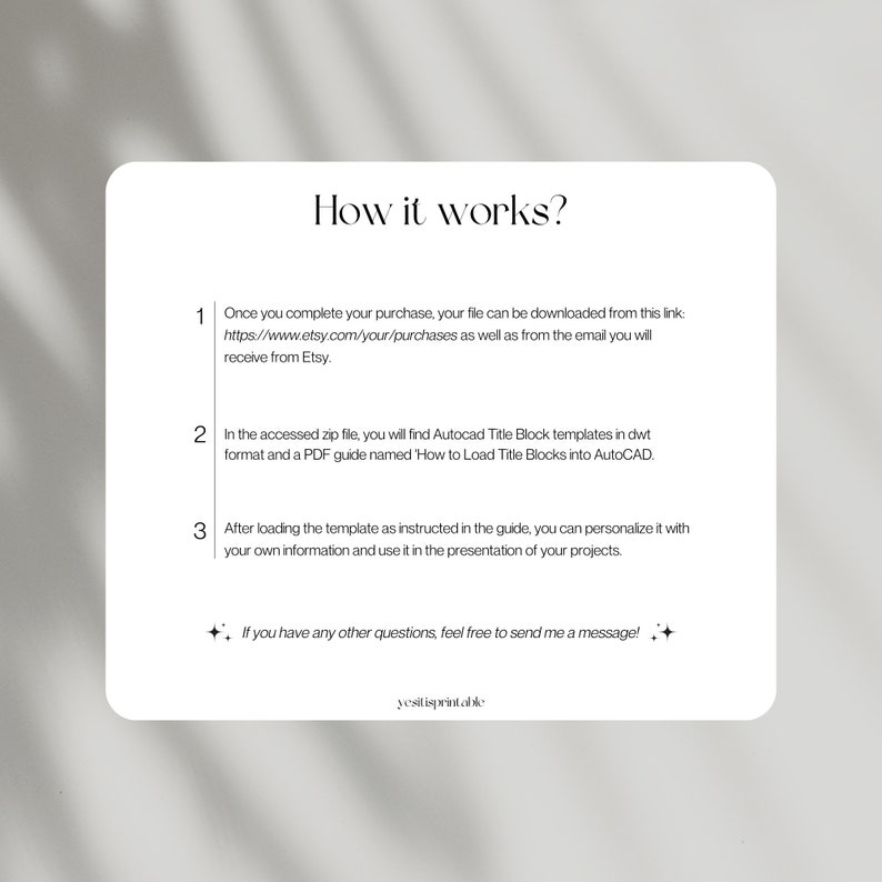Vintage Interior Architect Title Block Template, Autocad Title Block ...