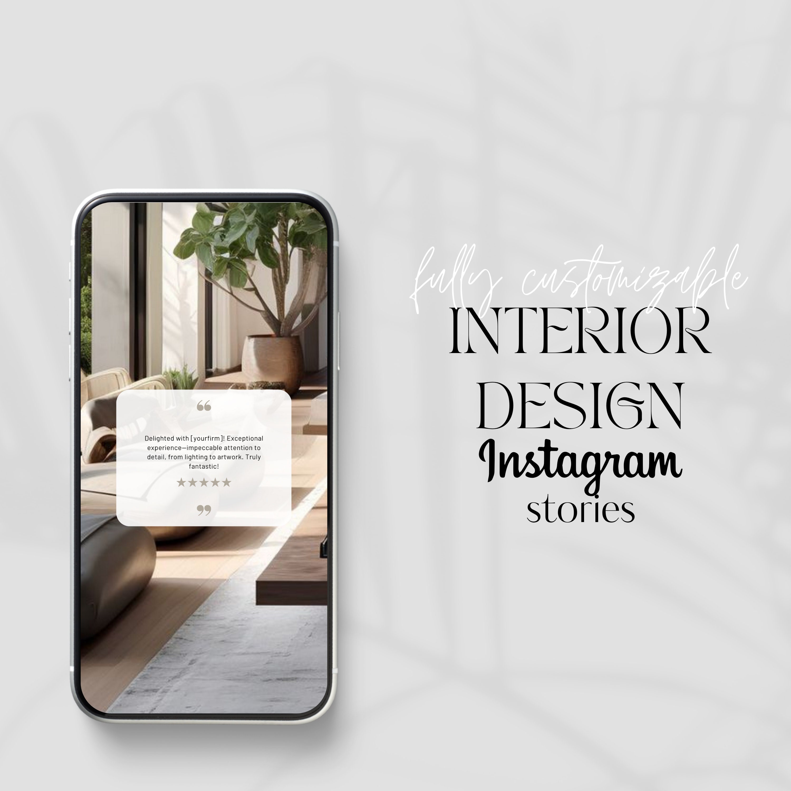 Interior Designers Instagram Story Template | Interior Design IG Story ...