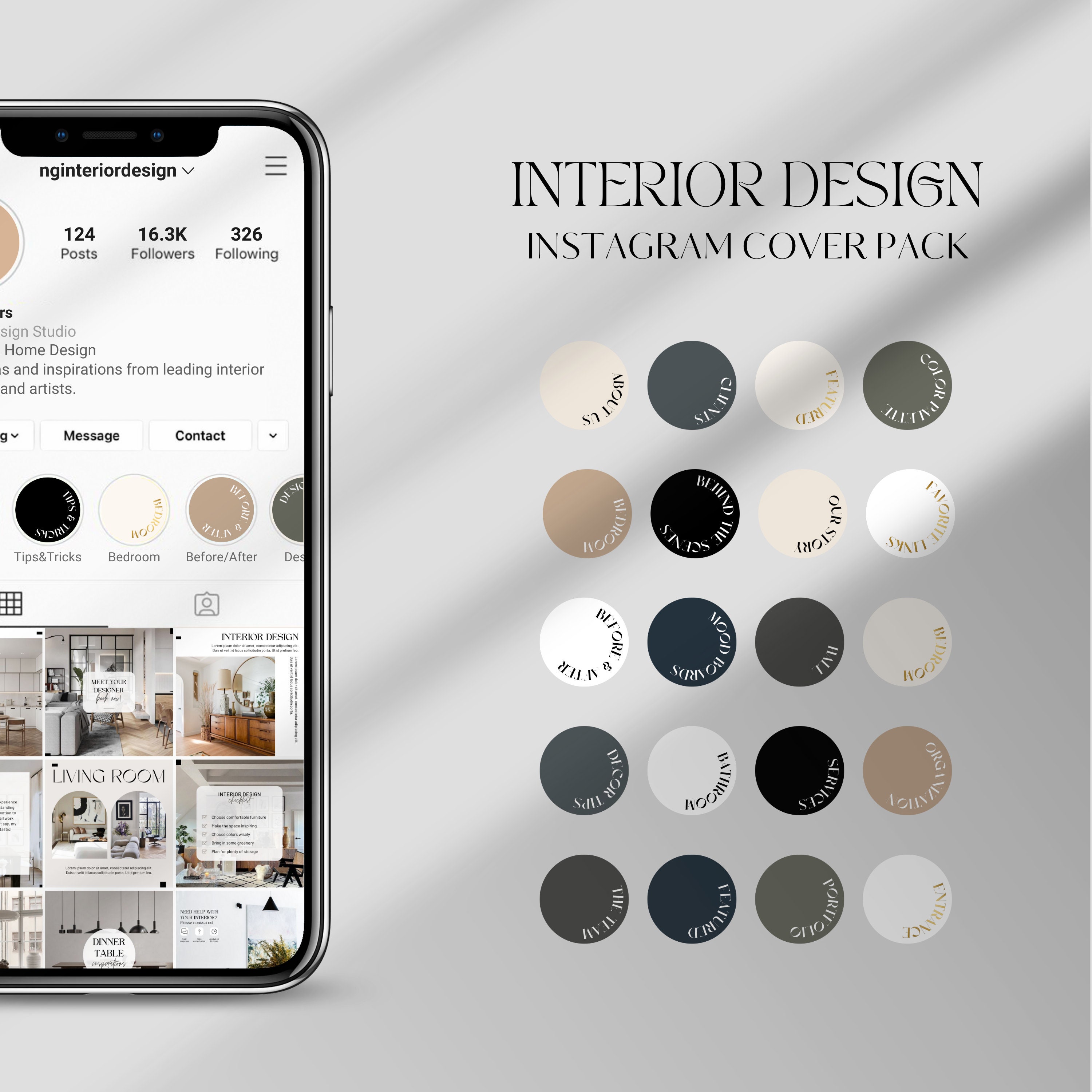 Home Renovation Instagram Highlight Covers | Construction Instagram ...