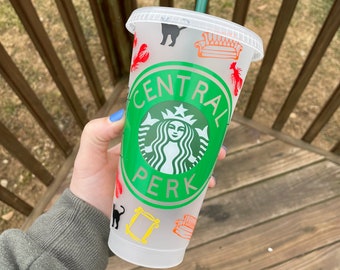 Friends themed cup coasterplaque