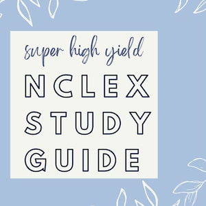 Key Points for NCLEX-RN Study Guide