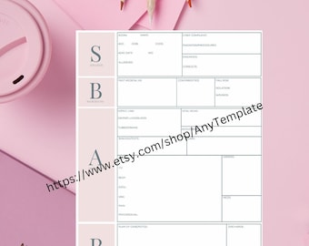 SBAR Nurse Brain Report Sheet