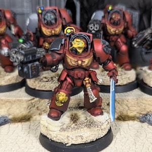 BA Chapter Captain, librarian and Terminators set
