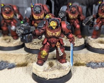 BA Chapter Captain, librarian and Terminators set