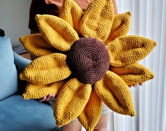 Summer Sunflower Pillow PATTERN