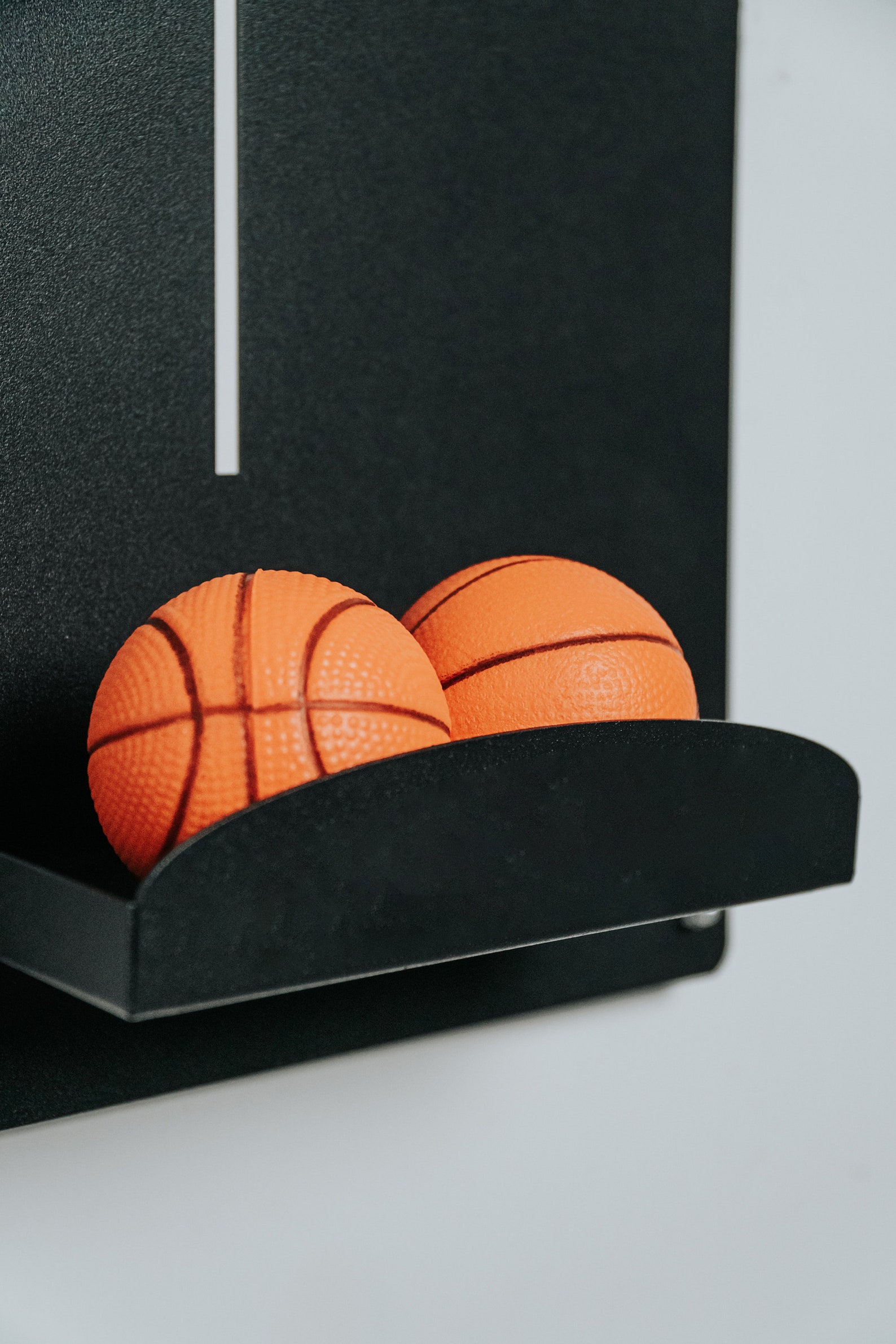 Mini Metal Basketball Hoop Set Wall Mounted White for Kids and Etsy