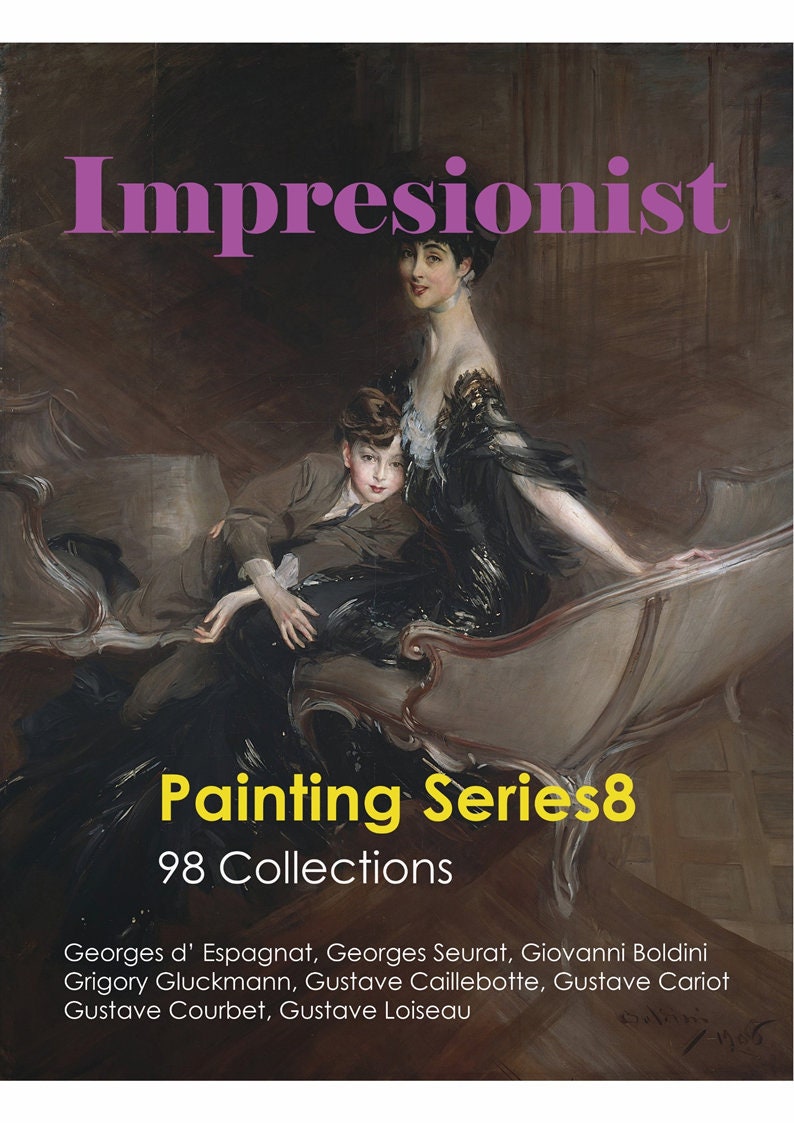 PDF Painting Book Digital Download A Selection of 98 Etsy