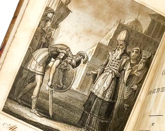 1824 Prima edizione di STORIA DELLA GRECIA di Elizabeth Hendry, adattata da Erodoto per giovani lettori