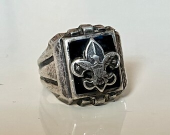 Eagle Scout Ring - Etsy